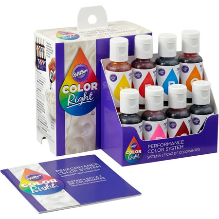 Wilton Color Right Performance Food Coloring Set, (Best Food Coloring Gel)