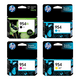 thumbnail image 1 of Tinta HP 954XL Negra 954 Cian 954 Magenta 954 Amarilla, 1 of 2