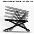 thumbnail image 3 of Guitar Pedal, Anti-Slip Foldable Guitar Pedal Adjustable Height Foot Rest Stool Instruments, 3 of 5