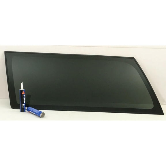 Driver Left Side Rear Quarter Window Quarter Glass Compatible with Chevrolet Suburban/GMC Suburban 1993-1999 4 DOOR Models