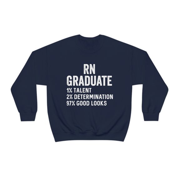 RN Graduate Sweatshirt, Gifts, Sweater Shirt