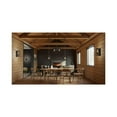 thumbnail image 5 of Briarwood Collection One-Light Cerused Black Oak/Black Farmhouse Wall Sconce Light, 5 of 10