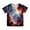 Light Blue_#2, variant on SUXIAN Girls' Short Sleeved Beauty Star Print T Shirts Top Casual Shirt for Kids Orange_#1 8-9 Years