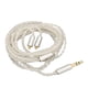 thumbnail image 3 of Cable De Auriculares De Cobre Chapado En Plata, Cable De Auriculares De 47,2 Pulgadas De Largo, Moderno Y Elegante, Con Menor Ruido Para ES20 Para SE315, 3 of 7