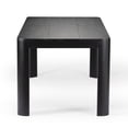 thumbnail image 3 of Plank+Beam Contour 72" Dining Table, Solid Wood Table for 6,Rectangular Table, Black, 3 of 9