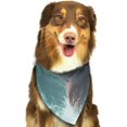 thumbnail image 6 of Naloa Surfing Shark Dog Bandanas 1PC Washable Triangle Dog Scarfs Premium Durable Fabric, for Small Medium Large Dogs and Cats, 6 of 6