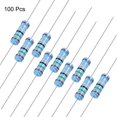 thumbnail image 3 of 100 pcs Resistores de película metálica 15 Ohm 3W 1% Tolerancias 5 bandas de color, 3 of 4
