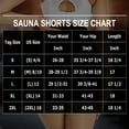 thumbnail image 6 of QRIC Sauna Shorts for Women High Waisted Sweating Capris Shorts Polymer Stretch Activewear Tummy Control Body Shaper Running Yoga Shorts Hook & Eye Closure (S-2XL), 6 of 6