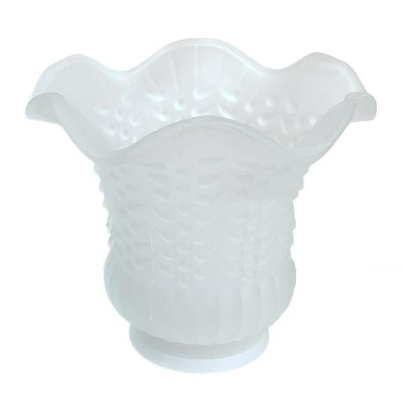 Flower Shaped Bulb Guard Chandelier Pendant Light Cover Glass Ceiling Lamp Shade