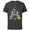 Charcoal, variant on Mickey & Friends Christmas Holiday Family Trip 2024 - Short Sleeve Cotton T-Shirt for Adults - Customized-Red