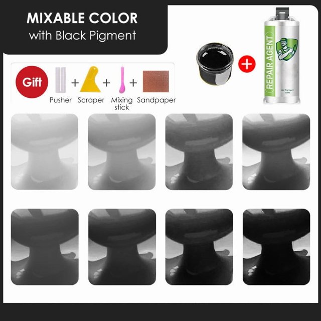 RKSTN Tile Repair Agent High-Performance Double-Tube Porcelain Repair Kit