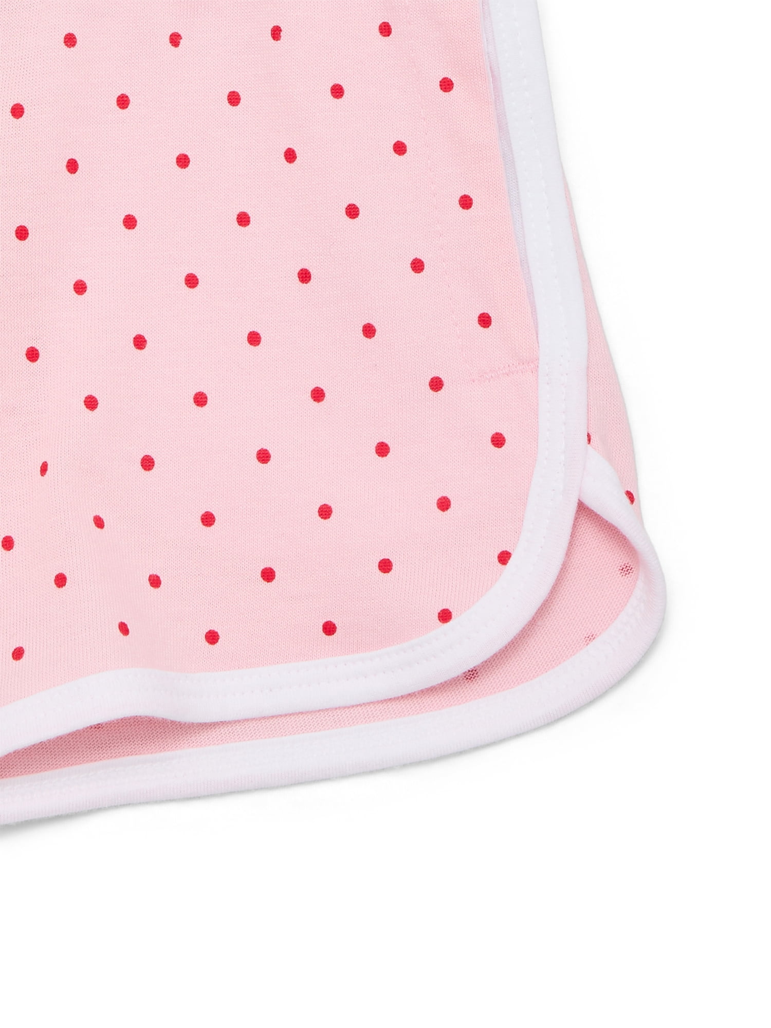 Wonder Nation Girls Dolphin Hem Shorts, Sizes 4-18 & Plus