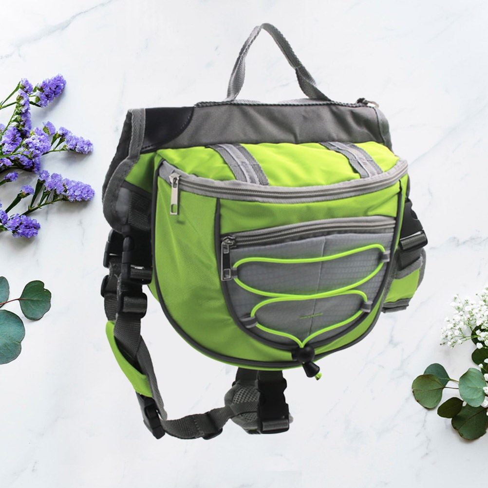 IBASETOY Bagpacks Pets Harness Featuring Super-Tough Oxford Material with Adjustable Fit for Large Dogs