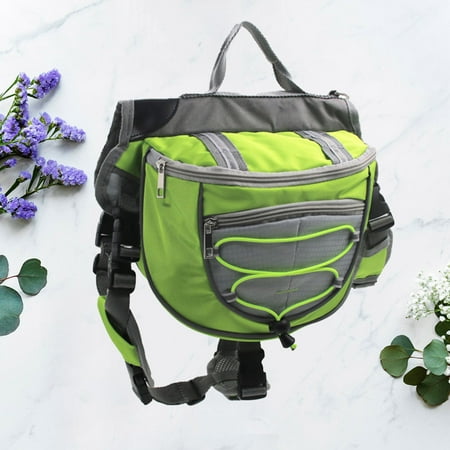 IBASETOY Bagpacks Pets Harness Featuring Super-Tough Oxford Material with Adjustable Fit for Large Dogs
