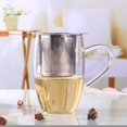 thumbnail image 1 of Metal Tea Leak Filter Infuser Stainless Steel Loose Tea Leaf Spice Strainer Filter Herbal Spice For Kitchen Tea Accessories, 1 of 5