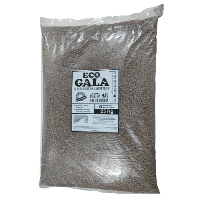 Croquetas Eco Gala 10 Para Perro de 25 Kg