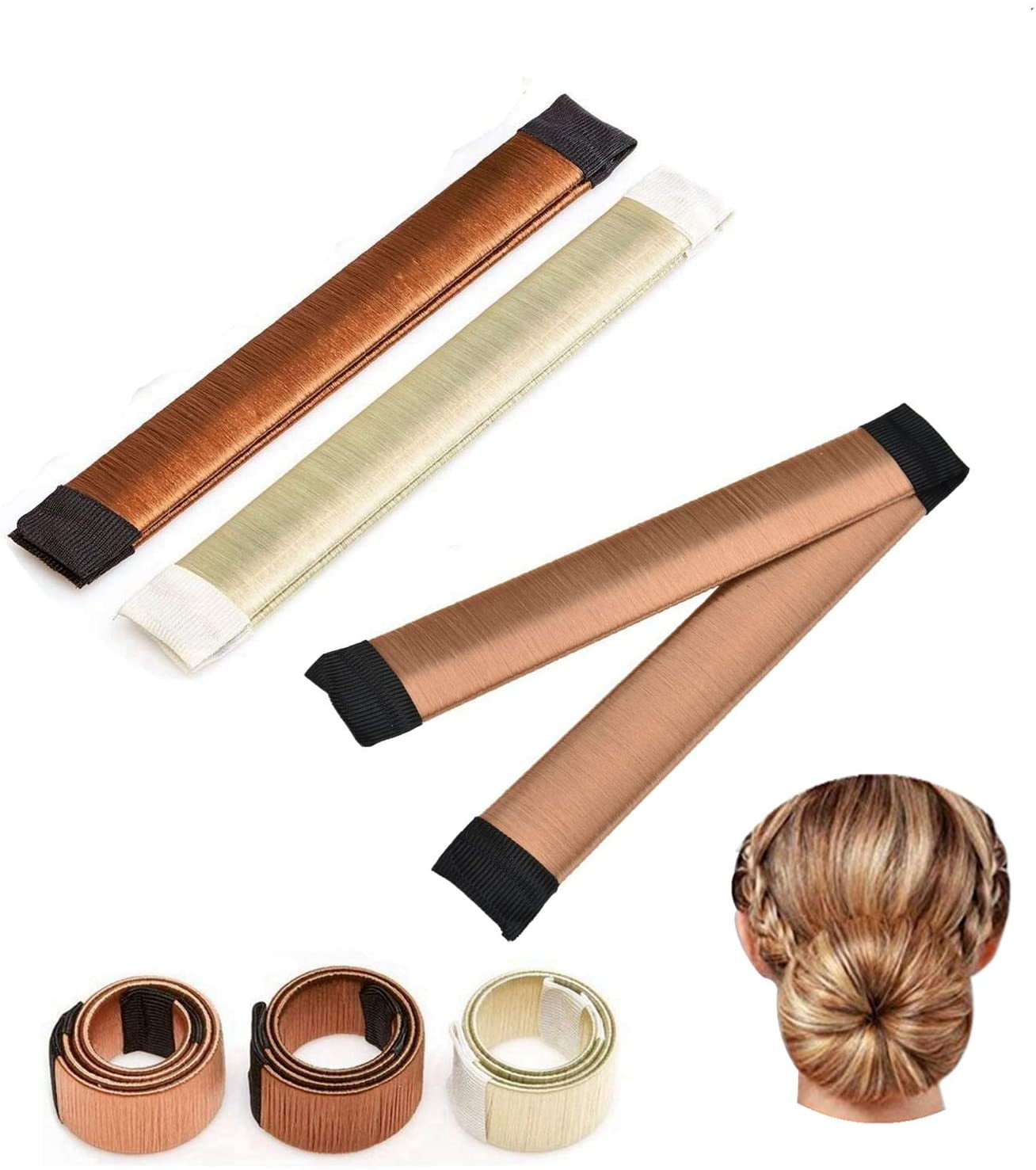 Hair Bun Accessories Hair Bun Maker Tool,3 PCS French Twist Hair
