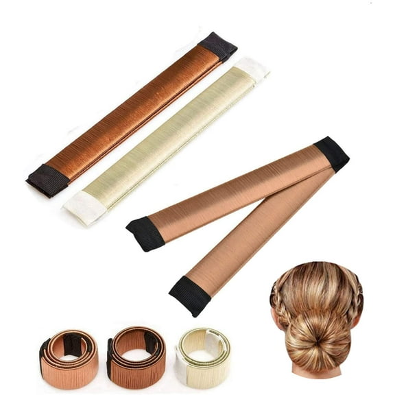 Hair Bun Accessories Hair Bun Maker Tool,3 PCS French Twist Hair Accessories Hair Clip for Buns,Fashion Bun Shapers Donut Bun Maker Hairstyle Toll for Women Girls
