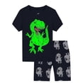 thumbnail image 6 of ATAIKU Summer 2-9Y Toddler Boys Pajamas Dinosaur PJs Glow in the Dark Sleepwear Sets Kids Jammies, 6 of 6