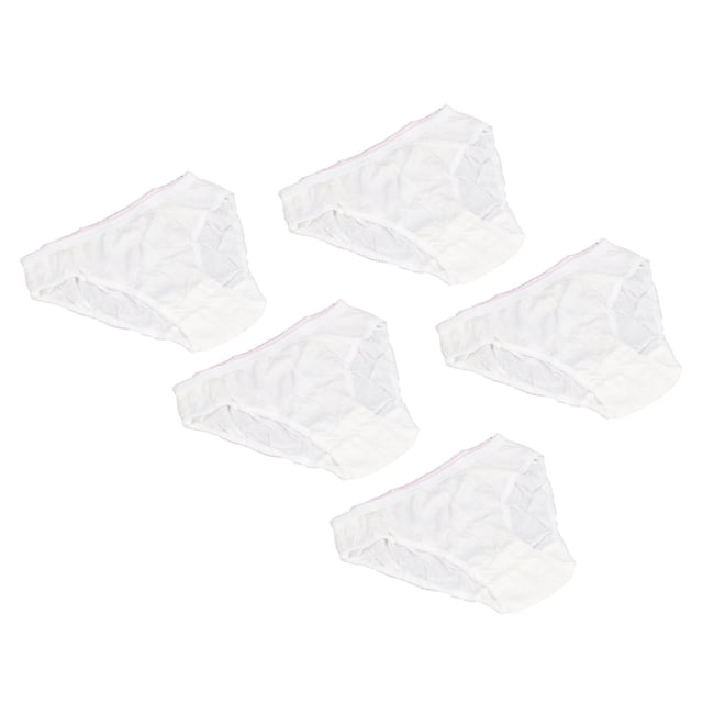 Culottes Jetables pour Femmes, 5 Pcs Culottes Jetables en Coton Pur Culottes Jetables Esthétiques
