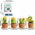 thumbnail image 2 of Crochet Kit for Beginners  Crochet Starter Kit with Step-by-Step Video Tutorials  Learn Crochet DIY Knitting Supplies Pot Plants, 2 of 7