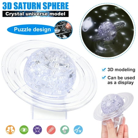 POINTERTECK 3D Crystal Puzzle - Saturn  40 Pcs price history on PriceWatchPro