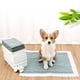 thumbnail image 4 of Greeniant Control de olores Bambú Carbon Pet Pee Training Underpad Pet Pee Absorbente Reductor de olores Almohadilla desechable Suministros para perros blanco L Greeniant PT0573-03B, 4 of 6