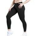 thumbnail image 4 of Nimiah High Waisted Leggings for Women - Tummy Control Yoga Pants for Workout Running Athletic, 4 of 6