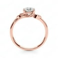 thumbnail image 2 of Round Brilliant Cut Solitaire Engagement Ring 18K Yellow Gold, 2 of 3