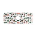 thumbnail image 7 of Yayeee Faucet Mat for Kitchen Sink 14.7" Diatomite Long Splash Guard Pad, Orange Christmas House, 7 of 7