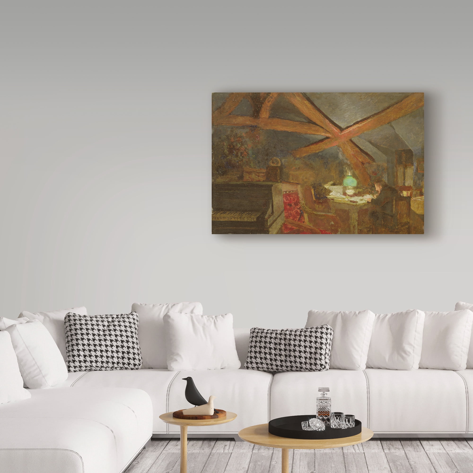 Trademark Fine Art 'The Attic' Canvas Art by Edouard Vuillard