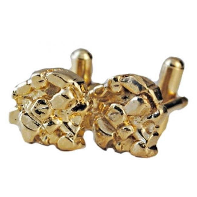 Men&apos;s Gold Plated Cuff Links