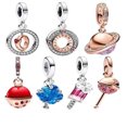 thumbnail image 4 of Nuevo 925 Plata Helado Lollipops Mamá Amor Colgante Charm Beads fit Original Pandoraers Pulsera DIY Joyería Regalo Del Día De La Madre, 4 of 4