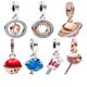 thumbnail image 4 of Nuevo 925 Plata Helado Lollipops Mamá Amor Colgante Charm Beads fit Original Pandoraers Pulsera DIY Joyería Regalo Del Día De La Madre, 4 of 4