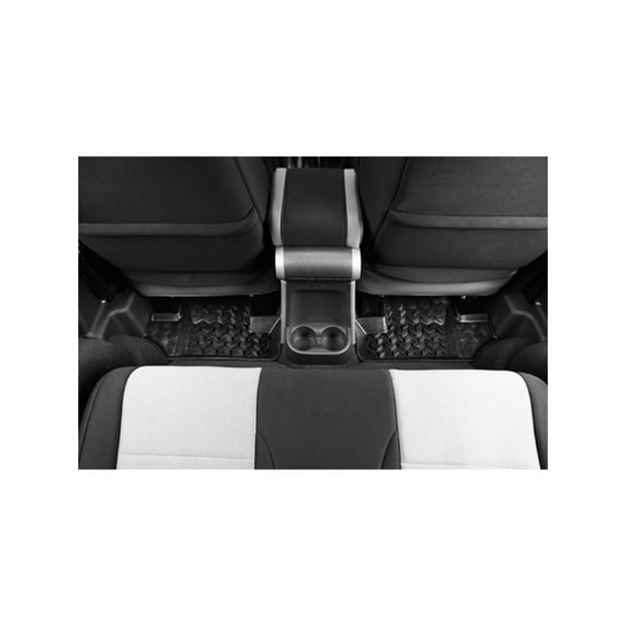 Rugged Ridge by RealTruck Floor Liners for Wrangler JK 2-Door | Rear | 12950.02 | Compatible with 2007-2018 Jeep Wrangler JK 2-Door