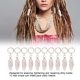 thumbnail image 3 of Crystal Hair Braid & Dreadlock Accessories, 10 Pack, 3 of 9