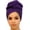 1pcs -Blue-purple, variant on Head Wraps for Black Women Stretch Head Scarf Long African Hair Wraps Turban Headwraps Jersey Headbands
