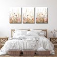 thumbnail image 2 of 3Pcs Nursery Botanical Floral Wall Art Boho Wildflower watercolor Bouquet Canvas Wall Decor Pictures Forest Flower Posters Prints for Living Room Classroom Baby Bedroom Decoration, 2 of 6