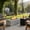 Black,Light Gray, variant on Harper & Bright Designs 42" Patio 2 Pieces MGO Propane Fire Pit, Outdoor Rectangular Gas Fire Pit with Tank Cover Table, 40000 BTU, Concrete Firepit, Lava Rocks and Rain Cover, Light Gray