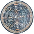 thumbnail image 2 of Rugs.com Lola Collection Rug – 7 Ft Round Navy Blue Medium Rug Perfect For Kitchens, Dining Rooms, 2 of 7