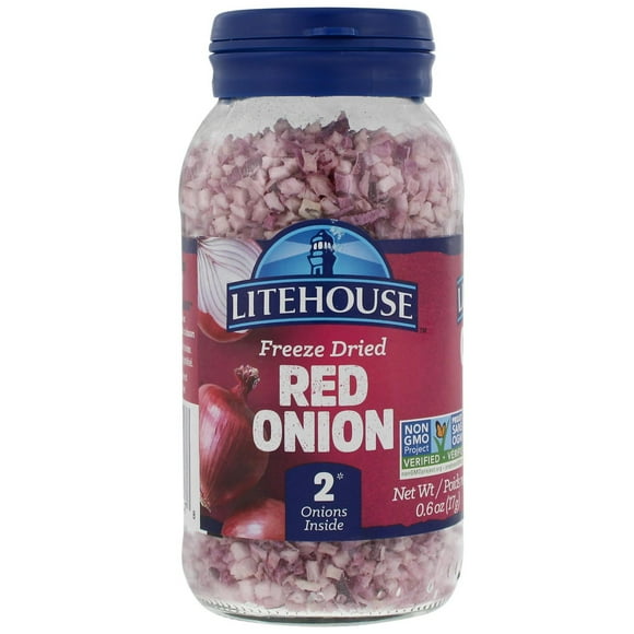 Litehouse Freeze-Dried Red Onion, 1 x 17 g