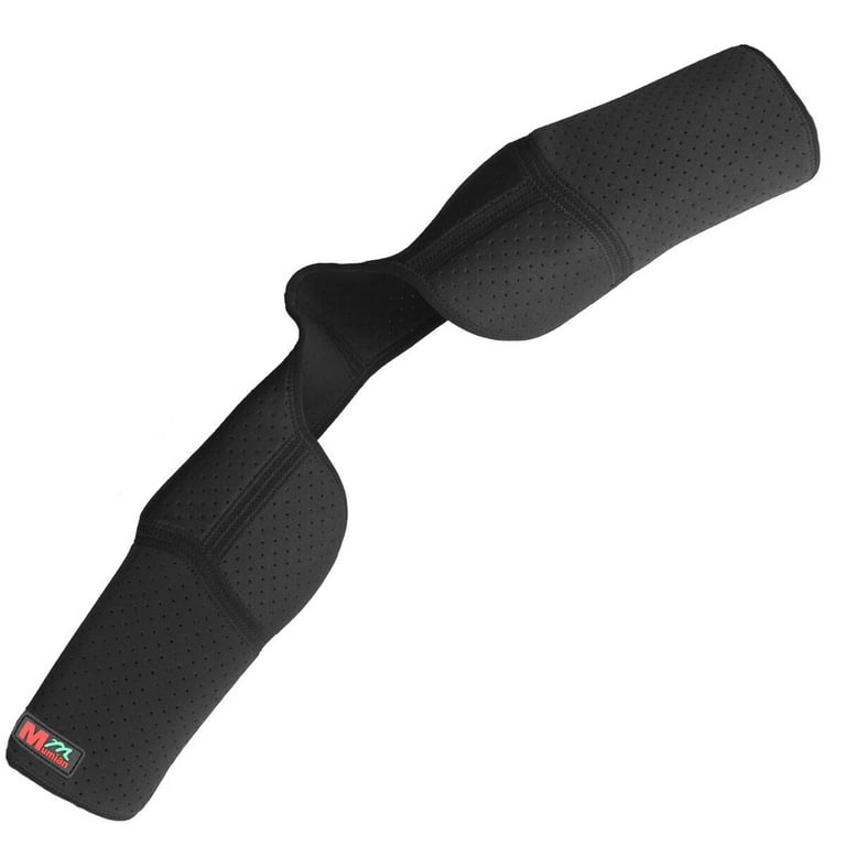 Arealer SX641 Black Sports Double Shoulder Brace Support Strap Wrap Belt  Band Pad 