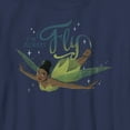 thumbnail image 2 of Boy's Peter Pan & Wendy Tinker Bell I'm Always Fly  Graphic Tee Navy Blue Small, 2 of 4