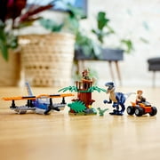 LEGO Jurassic World Velociraptor: Biplane Rescue Mission 75942 Dinosaur Building Set for Preschool Kids (101 Pieces)