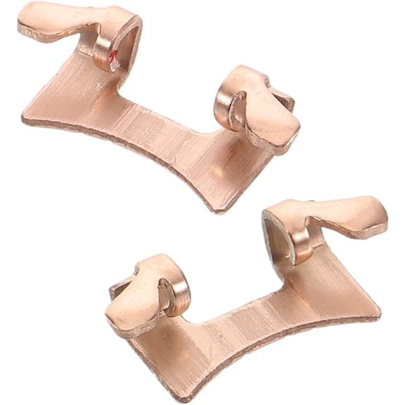 WORGEOUS Stainless Steel Curved Watch Band Link Ends Connectors Watch Accessories Repair Parts