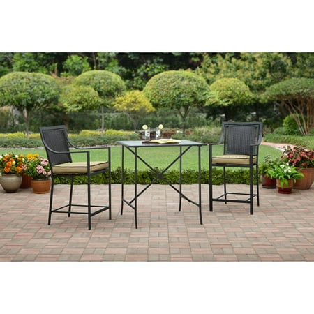 Braddock Heights 3 Piece High Outdoor Bistro Set Seats 2 Com Braddock Heights 3 Piece High Outdoor Bistro Set Seats 2