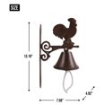 thumbnail image 4 of Accent Plus Decorative Rooster Cast Iron Bell, 4 of 4