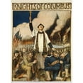 thumbnail image 2 of William Balfour Ker 14x18 Gold Ornate Wood Frame and Double Matted Museum Art Print Titled - Knights of Columbus (1917), 2 of 4