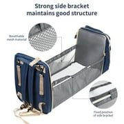 Diaper Bag Backpack, Novashion Multifunction 3 in 1 Waterproof Travel Back Pack, Baby Changing Bags with Changing Pad, Stroller Straps, Unisex, Blue