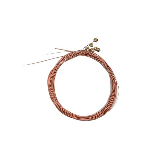 Eigraketly Cuerdas de guitarra Suministros de instrumentos de acero Reemplace fácilmente Cuerdas acústicas Cobre Multicolor Reemplazo de herramientas Accesorios para instrumentos musicales Tipo 2 Eigraketly OD020112-02
